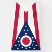 Ohio (Amerikaanse staat) Spandoek (Verticaal)