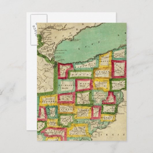 Ohio Atlas Briefkaart (Voorkant / Achterkant)