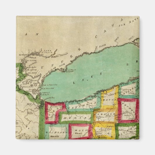 Ohio Atlas Magneet (Voorkant)