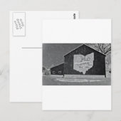 Ohio Barn in de winter Briefkaart (Voorkant / Achterkant)