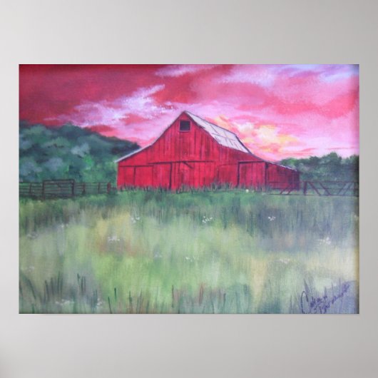 Ohio Barn Poster (Voorkant)