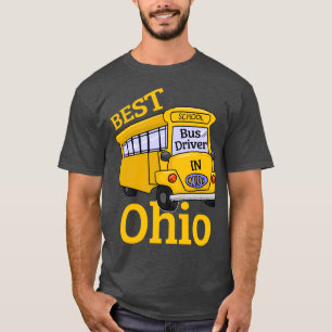 Ohio Best School Bus Driver T-shirt