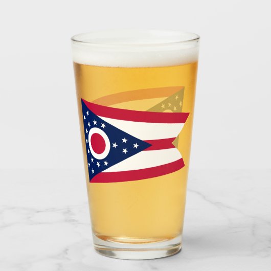OHIO BIERGLAS GLAS (Voorkant gevuld)