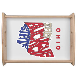 Ohio bijnaam Woord Kunst Dienblad