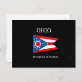 Ohio - Birthplace of Aviation Briefkaart (Voorkant / Achterkant)