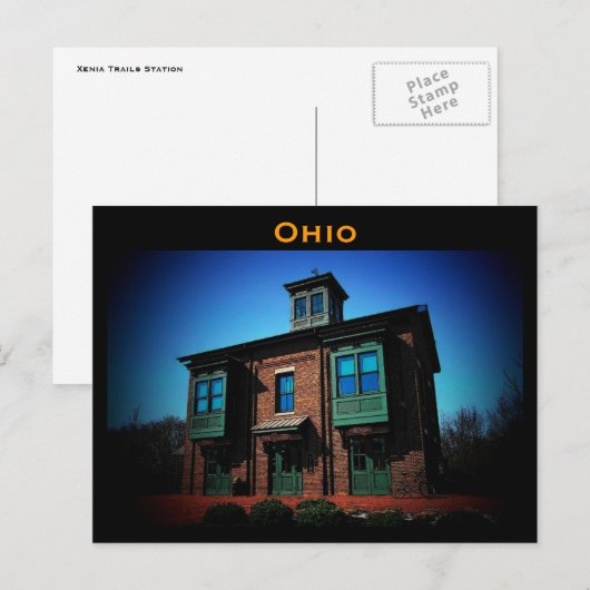 Ohio Briefkaart (Voorkant / Achterkant)