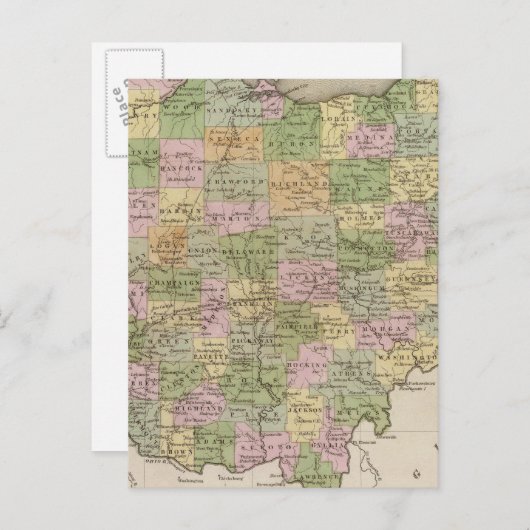 Ohio Briefkaart (Voorkant / Achterkant)