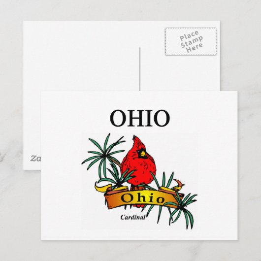 ohio briefkaart (Voorkant / Achterkant)