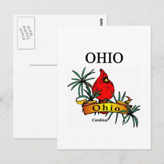 Ohio Briefkaart (Voorkant / Achterkant)