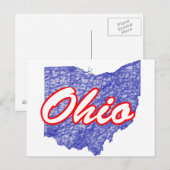 Ohio Briefkaart (Voorkant / Achterkant)