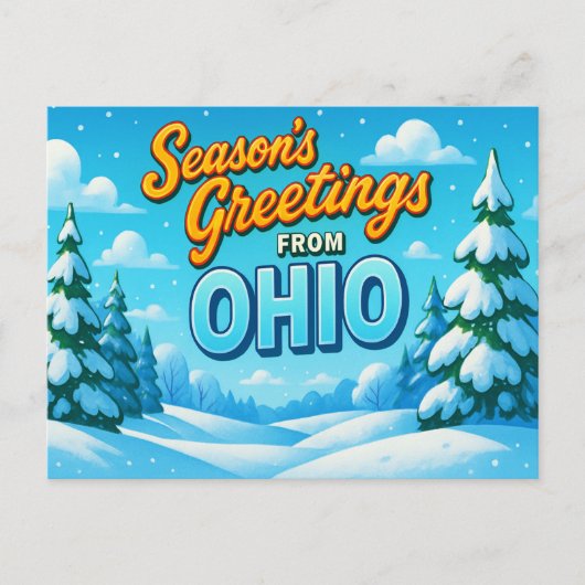 OHIO-Briefkaart Briefkaart (Voorkant)