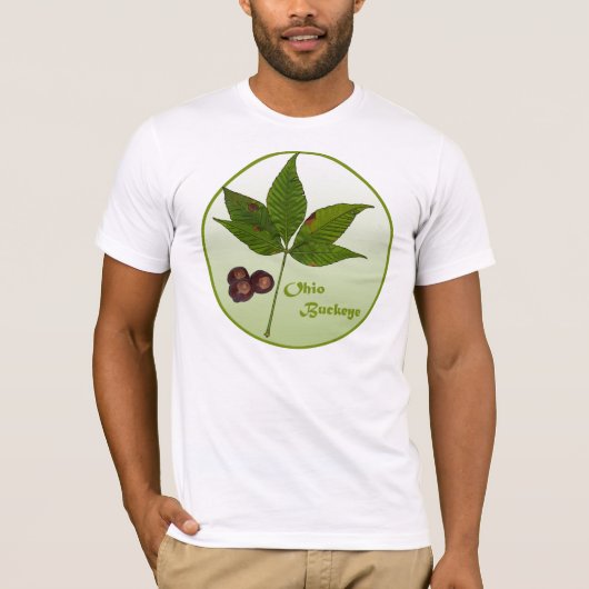 Ohio Buckeye-boom T-shirt (Voorkant)