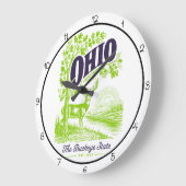 Ohio Buckeye State Deer Grote Klok (Hoek)