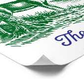 Ohio Buckeye State Deer & Nature Design Poster (Hoek)