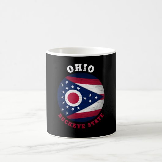OHIO BUCKEYE STATE FLAG KOFFIEMOK (Center)