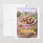 Ohio Buckeyes (Amerikaanse Voedsel Serie) Briefkaart (Voorkant / Achterkant)