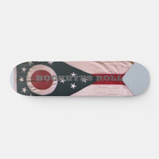 OHIO, BUCKEYES ROLL SKATEBOARD (Horizontaal)