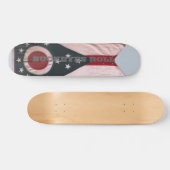 OHIO, BUCKEYES ROLL SKATEBOARD (Horizontaal)