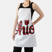 Ohio Buffalo met kerstmis Ohio Pride Buckeye St Schort (Insitu)