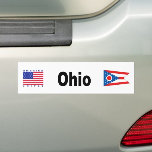Ohio Bumpersticker (Op auto)
