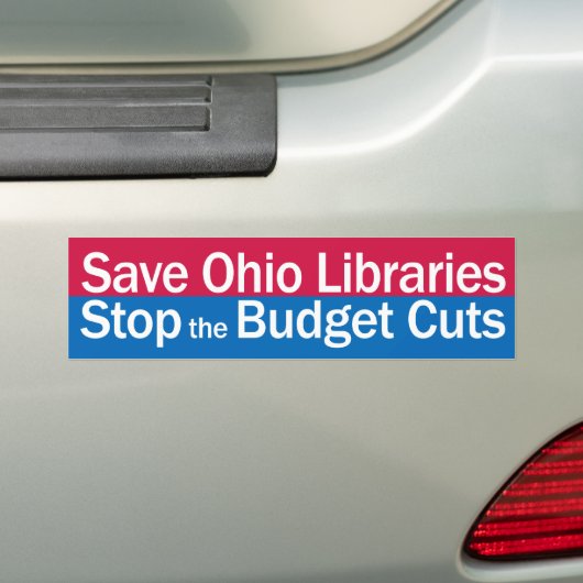 Ohio-bumpersticker opslaan bumpersticker (Op auto)