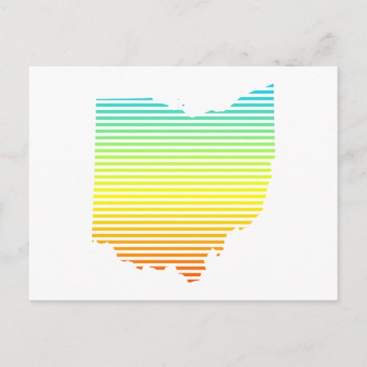 ohio chill fade briefkaart (Voorkant)