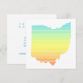ohio chill fade kaart (Voorkant / Achterkant)