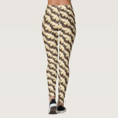 Ohio Chocolate Peanut Butter Buckeye Nut Snoep OH Leggings (Achterkant)