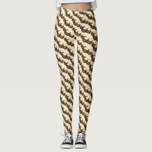 Ohio Chocolate Peanut Butter Buckeye Nut Snoep OH Leggings