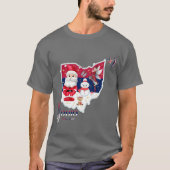 Ohio Christmas T-shirt (Voorkant)
