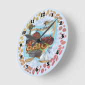 Ohio Clock Ronde Klok (Hoek)