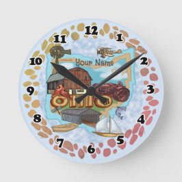 Ohio Clock Ronde Klok