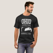 Ohio Cornstar Lucky Cornhole Tournament T-shirt (Voorkant volledig)