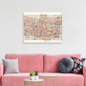 Ohio County 2 Canvas Afdruk (Insitu (Woonkamer))