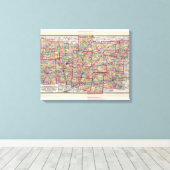 Ohio County 2 Canvas Afdruk (Insitu (Houten vloer))
