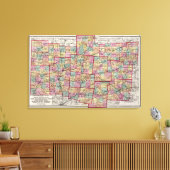 Ohio County 2 Canvas Afdruk (Insitu (Woonkamer))
