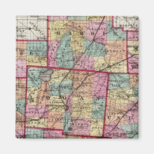 Ohio County 2 Magneet (Voorkant)