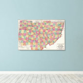 Ohio County Canvas Afdruk (Insitu (Houten vloer))