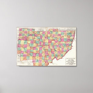 Ohio County Canvas Afdruk
