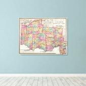 Ohio County Canvas Afdruk (Insitu (Houten vloer))