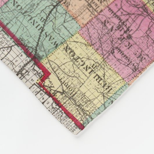 Ohio County Fleece Deken (Hoek)