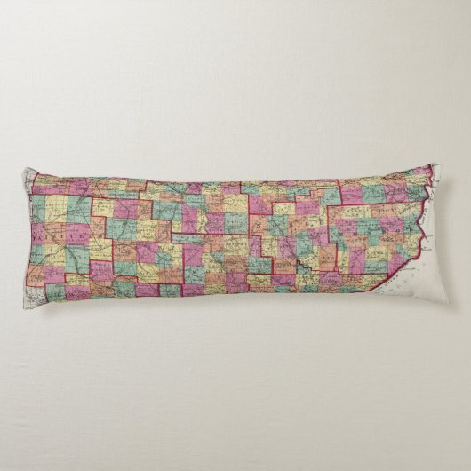 Ohio County Lichaamskussen (Achterkant)