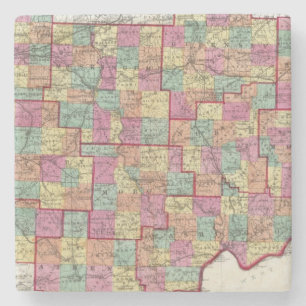 Ohio County Stenen Onderzetter