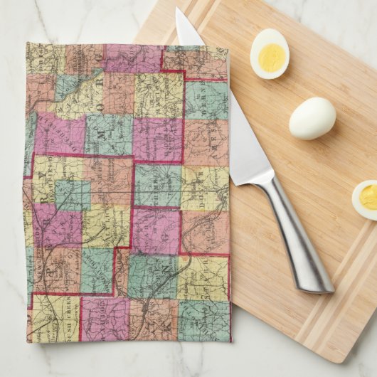 Ohio County Theedoek (Quarter Fold)