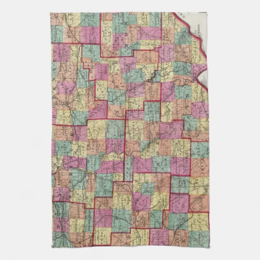 Ohio County Theedoek (Verticaal)