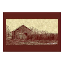 Ohio Covered Bridge Poster