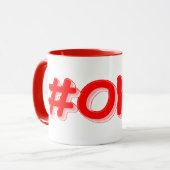 "#Ohio " Cute Design. Bestel nu Mok (Voorkant links)