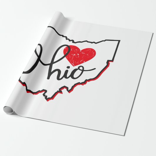 Ohio Day Cadeaupapier (Uitgerold)