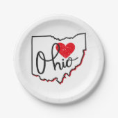 Ohio Day Papieren Bordje (Voorkant)