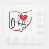 Ohio Day Servet (Voorkant)